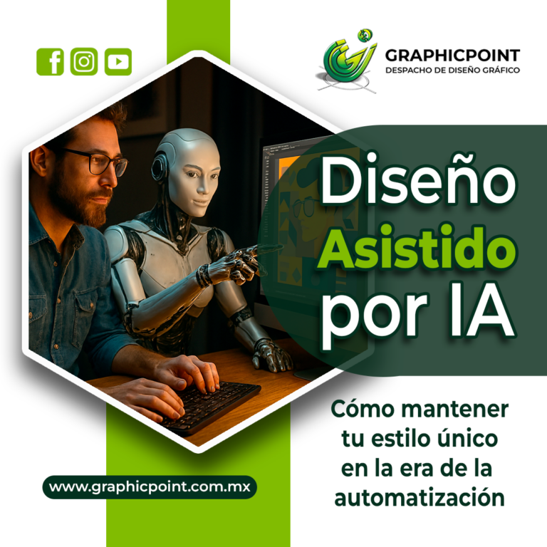 El uso de la IA en el mundo del diseño gráfico.